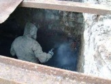 Чистка и восстановление дренажа сливных ям.